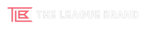 The League Brand logo white with transparent background