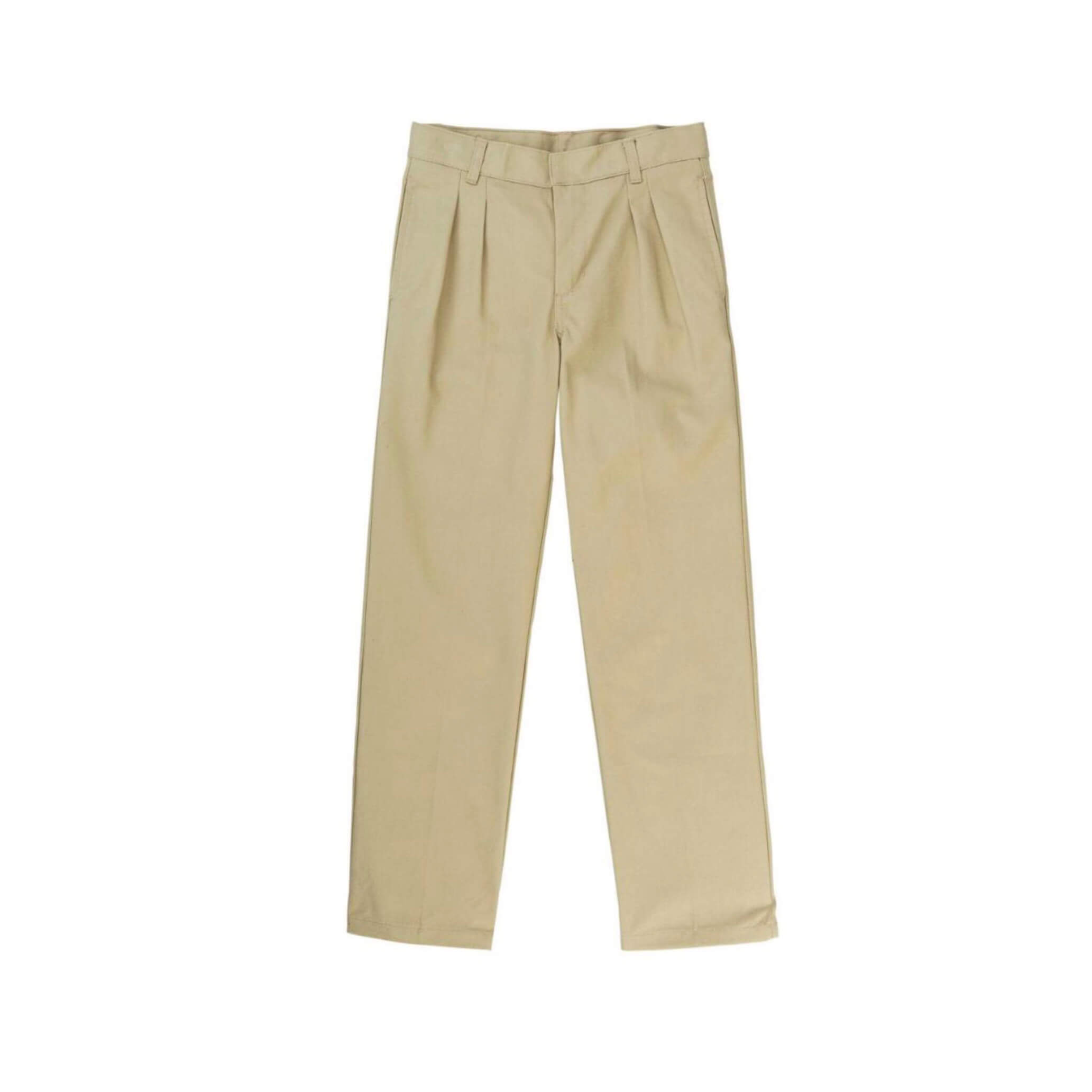 6th/7th Grade – CAMPA Flat Front KHAKI Pants | The League Brand