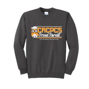 CACPCS Unisex Charcoal Crewneck Sweatshirt