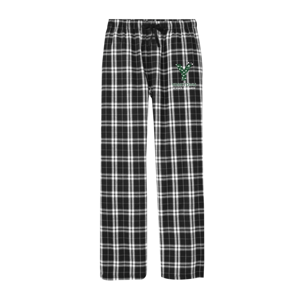 YHS District® Flannel Plaid Pant in Black The League Brand