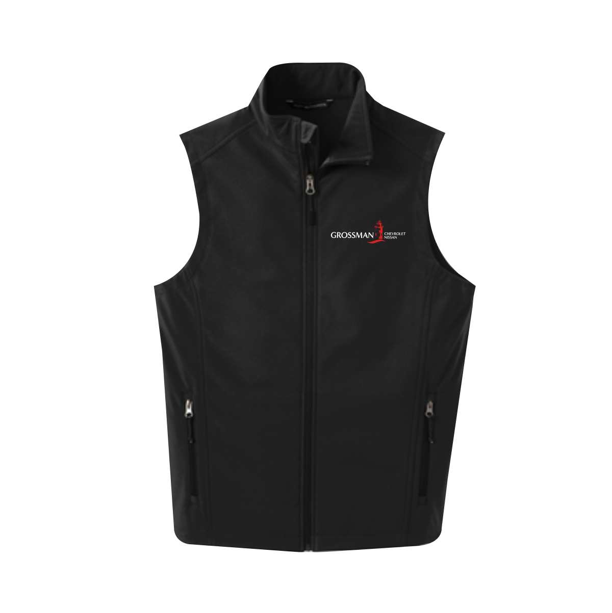 Grossman Autos – Core Soft Shell Vest – The League Brand