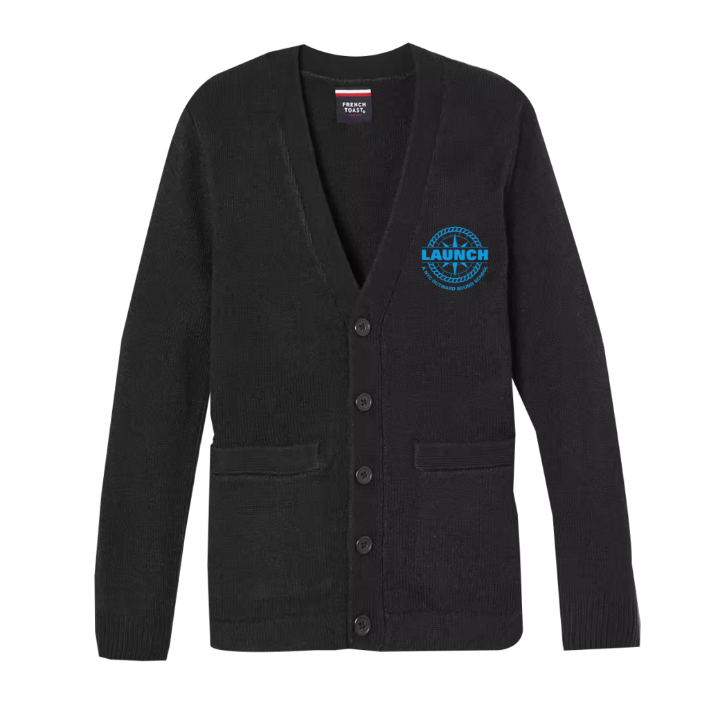 Launch Black Cardigan The League Brand